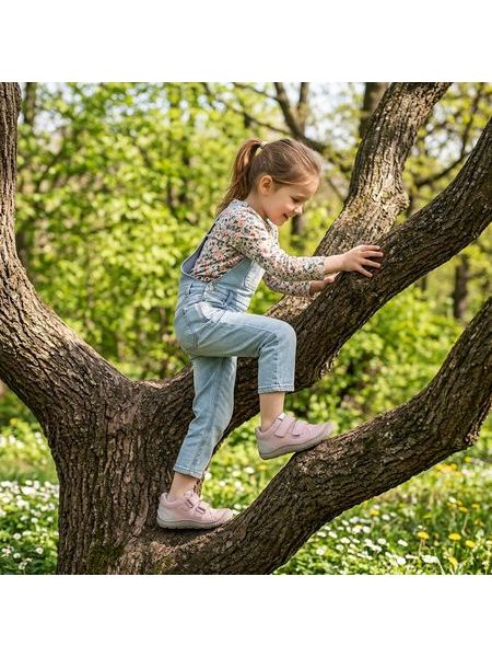 D.D.STEP S116-61960C Růžová | Dětské barefoot celoroční boty