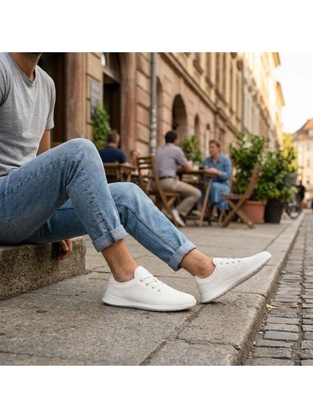 Barefoot Tenisky GROUNDIES® Balance 2.0 Bílé