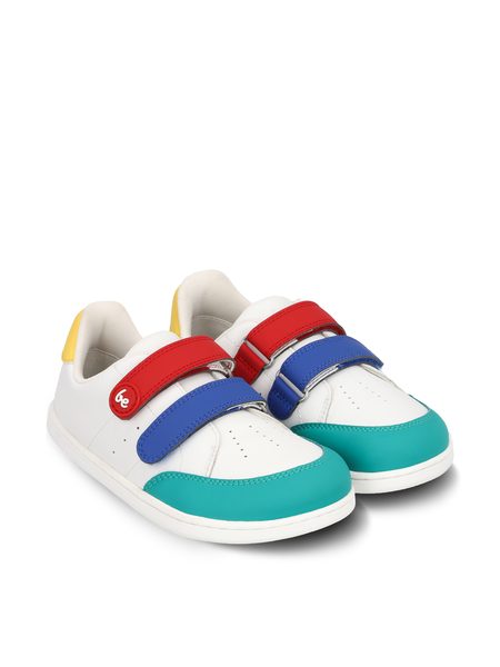 Ténis barefoot de criança Be Lenka Energise Kids branco e multicolor