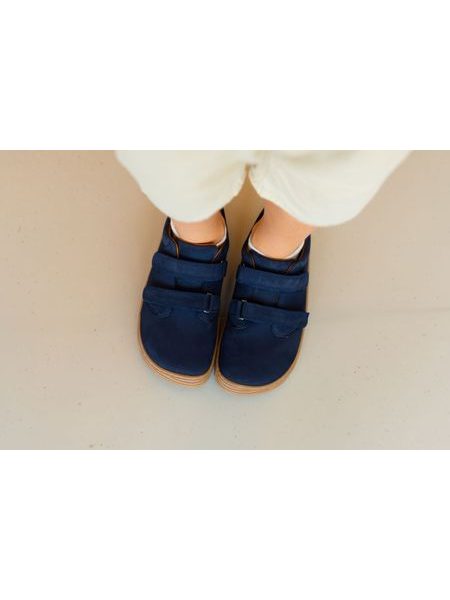 Sapatos barefoot de criança Be Lenka Bounce azul-escuro