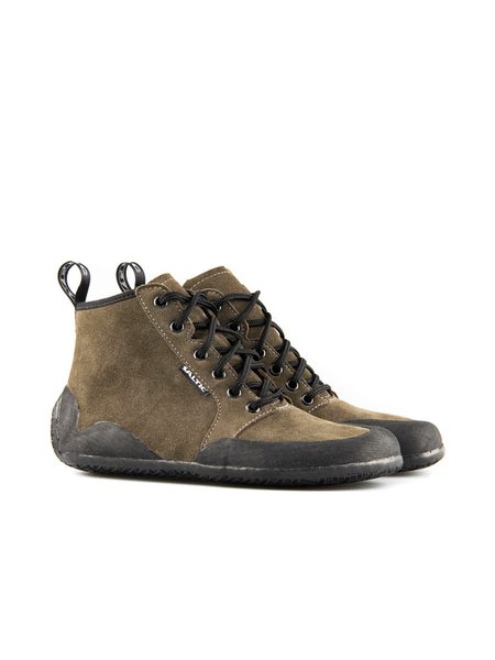 SALTIC OUTDOOR HIGH Oliv | Outdoorové barefoot boty