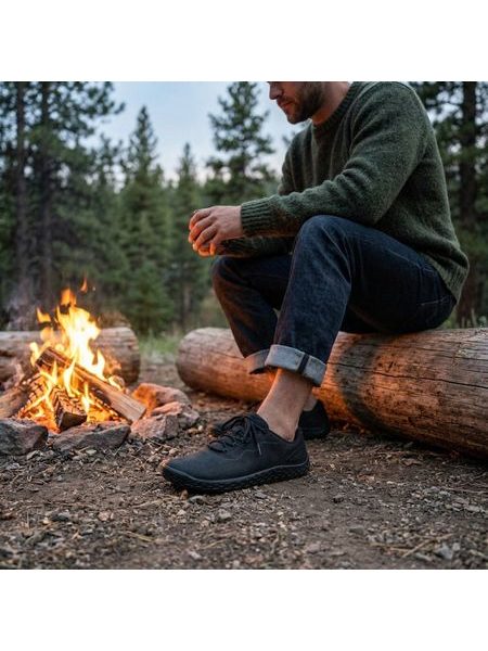 MERRELL VAPOR GLOVE LTR 7 Black | Sportovní barefoot tenisky