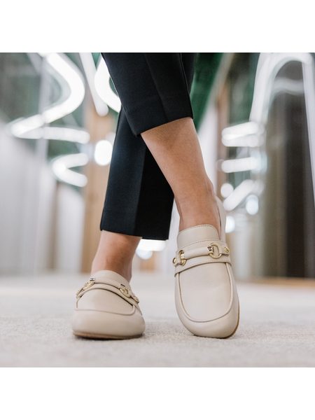 SHAPEN MOKASÍNY VERSA Regular Beige | Dámské barefoot mokasíny