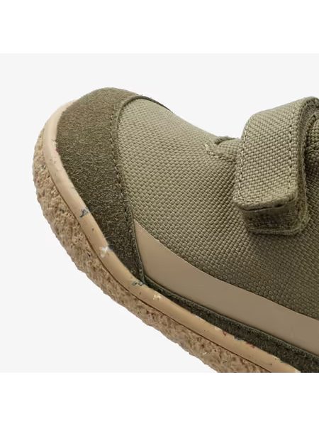 Dětské Barefoot Zateplené Kotníkové Boty GROUNDIES® Ottawa Khaki Oranžové