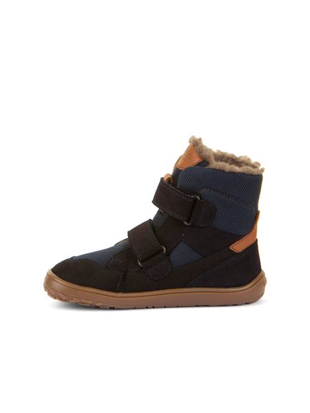 FRODDO UP TEX WINTER Dark Blue | Dětské zimní zateplené barefoot boty