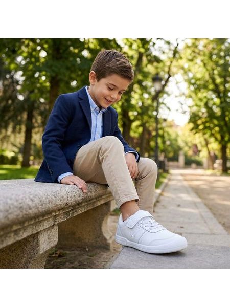 JOMA VELA JR White | Dětské barefoot tenisky