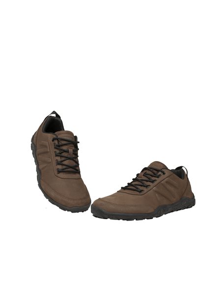 BENNON Barefoot kožené černo/hnědé | Barefoot sportovní outdoorové boty