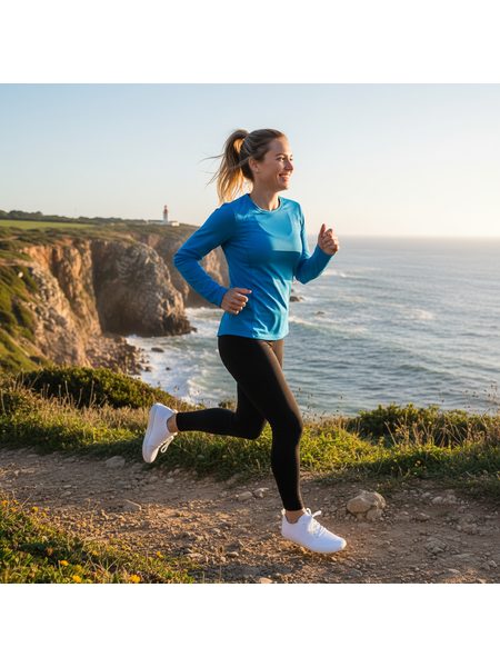 Barefoot Tenisky GROUNDIES® Active Knit Bílé