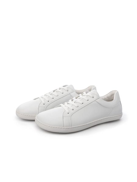 SHAPEN TENISKY FEELIN Uni White Leather | Barefoot tenisky