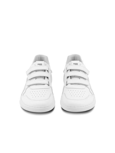 Ténis barefoot Barebarics Zing Velcro branco - Pele