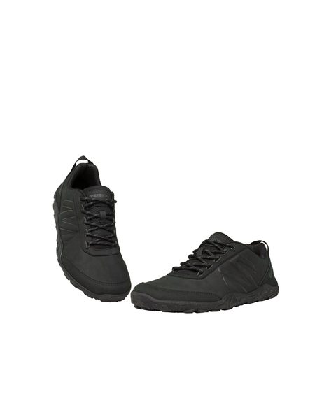 BENNON Barefoot kožené grafitově černé | Barefoot sportovní outdoorové boty