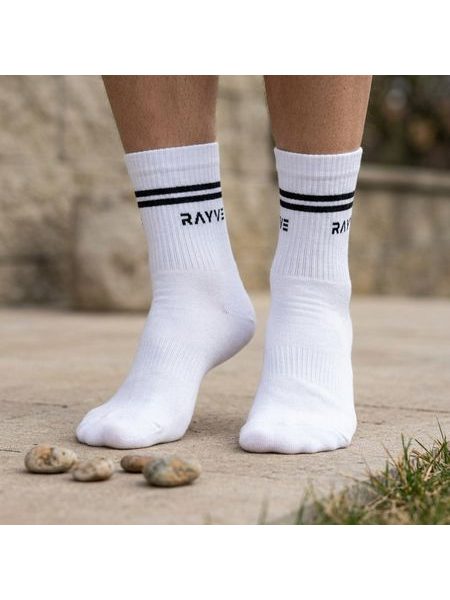RAYVE BAREFOOT BAVLNĚNÉ PONOŽKY Bílé