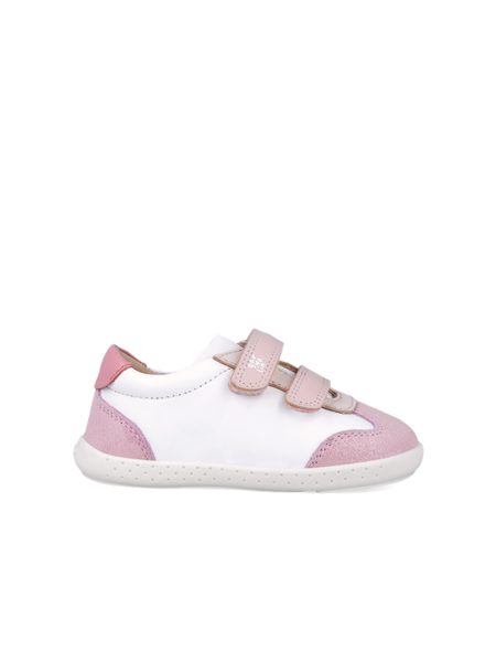 GARVALÍN TENISKY CASUAL White/Pink | Dětské barefoot tenisky 1