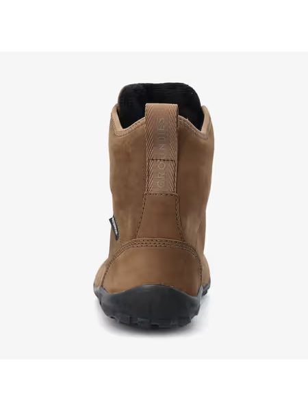Barefoot Outdoorové Zateplené Boty GROUNDIES® Springfield Hnědé