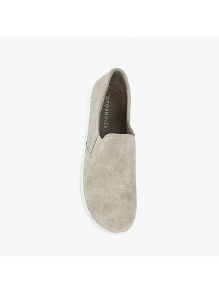 Pánské Barefoot Slip-on Tenisky GROUNDIES® Ease Šedé
