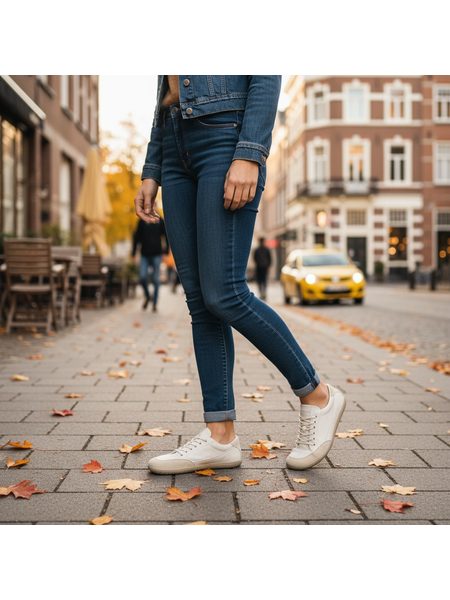 Dámské Barefoot Tenisky GROUNDIES® Amsterdam Zlaté