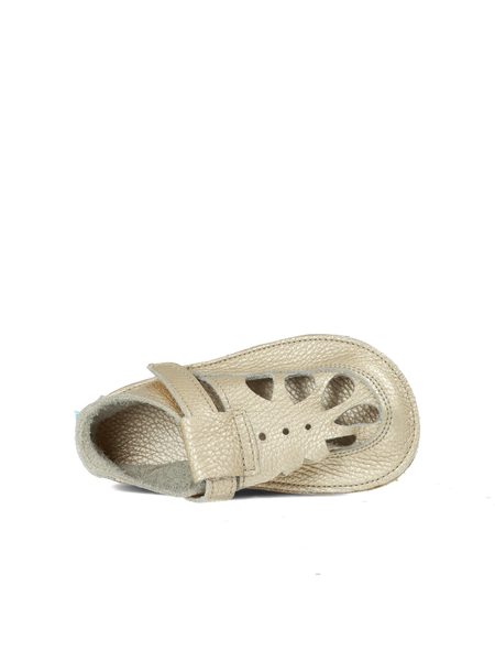 BABY BARE SANDÁLKY SUMMER IO Shimmer Gold