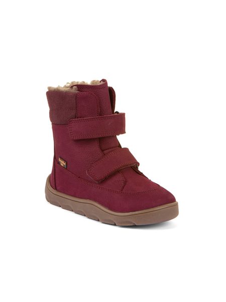 FRODDO ZERU TEX WINTER Bordeaux | Dětské zimní zateplené barefoot boty