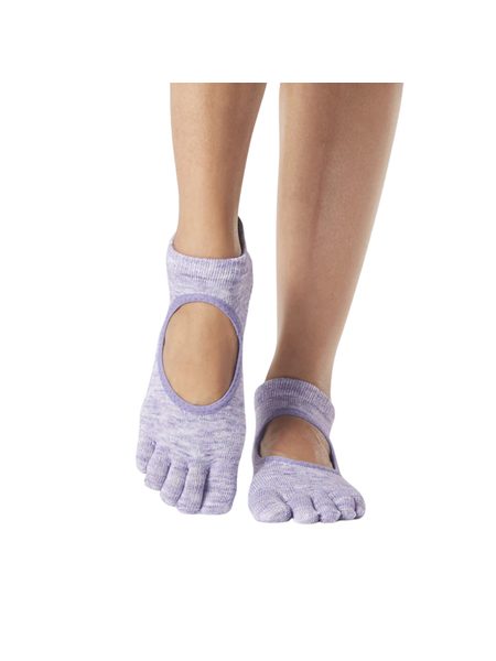 TOESOX FULL TOE BELLARINA GRIP Heather Purple 2