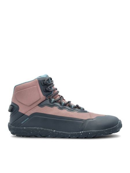 Dámské Barefoot Voděodolné Pohorky GROUNDIES® All Terrain High 2.0 Fialové