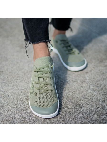 REIMA ASTELU VEGAN Greyish Green | Barefoot tenisky