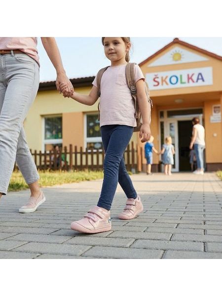 Dětské barefoot tenisky D.D.STEP S070-62332B Růžové
