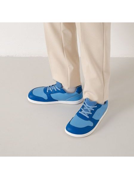 Ténis barefoot de criança Be Lenka Scoot Junior azul claro e azul royal