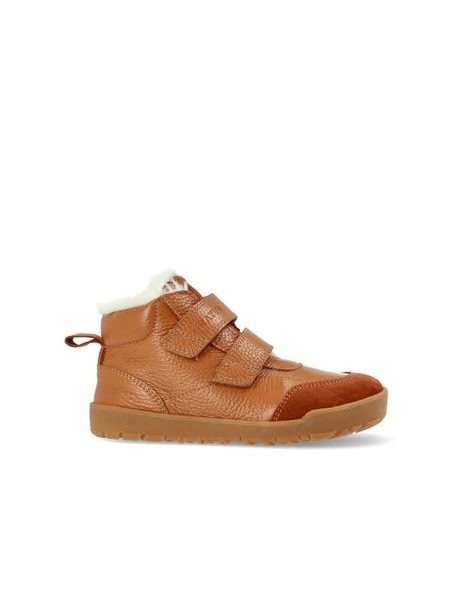 Gyerek barefoot téli cipő RAYVE TALINN 3.0 barna konyak