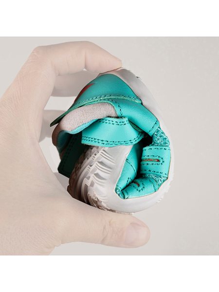 BOBUX SUMMIT Turquoise + Steam | Dětské barefoot sandály