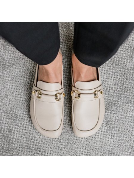 SHAPEN MOKASÍNY VERSA Regular Beige | Dámské barefoot mokasíny