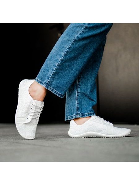 LEGUANO AMALFI White | Dámské barefoot tenisky