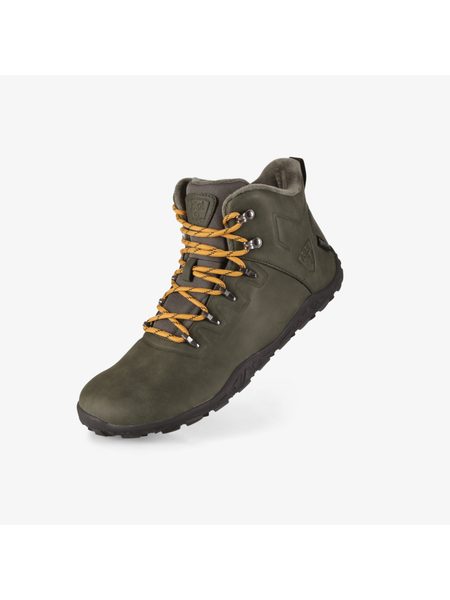 KILPI BARE HIGH WP-U Tmavě Zelené | Outdoorové barefoot boty