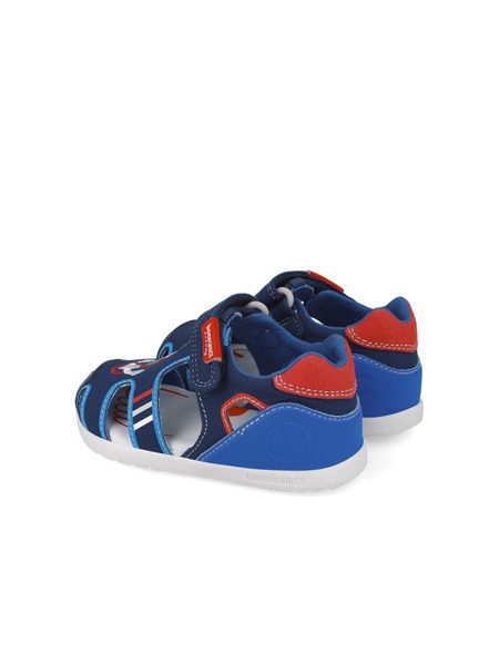 BIOMECANICS SANDÁLY WIDER CANVAS Navy | Dětské barefoot sandály