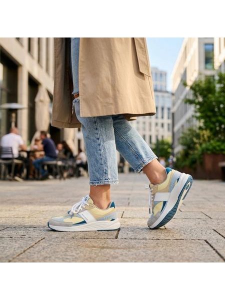 Sportovní Tenisky GROUNDIES® Starlite 2.0 Citrónovo Modré