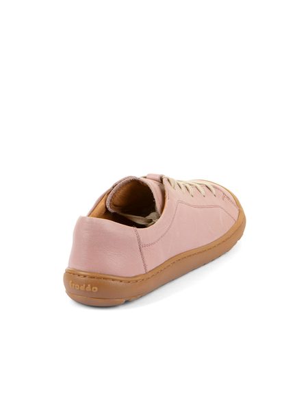 FRODDO TENISKY LEATHER LACES Pink III | Barefoot tenisky