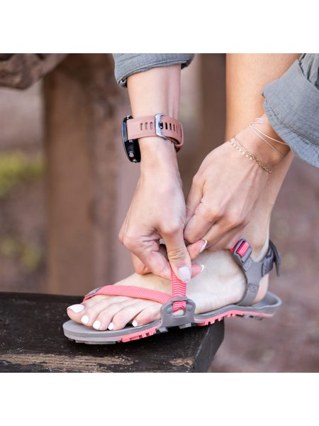 XERO SHOES Z-TRAIL EV W Sunset Coral / Morel | Dámské barefoot sandály