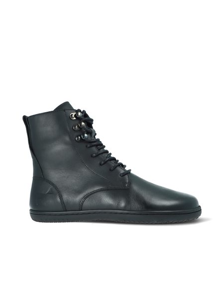 Barefoot Zateplené kotníkové boty ANGLES ORPHEUS WINTER ZIP 2.0 černé