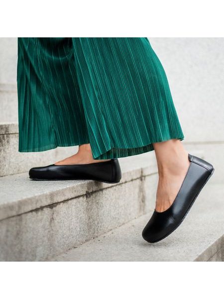 ANGLES ANTIOPA Black | Dámské barefoot baleriny