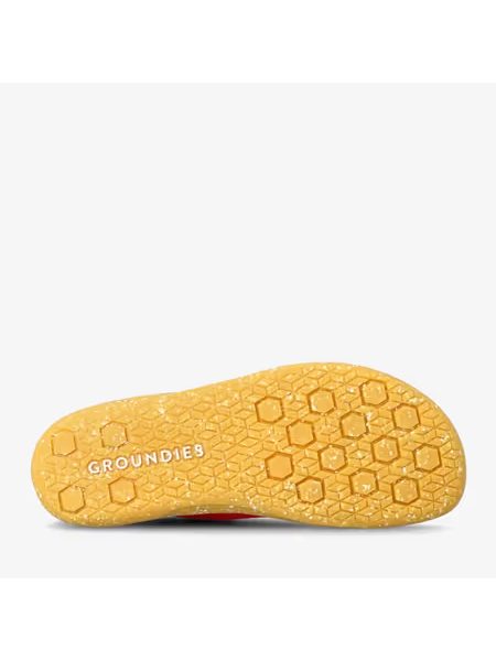 Dámské Barefoot Tenisky GROUNDIES® Active Knit Třešňově Červené