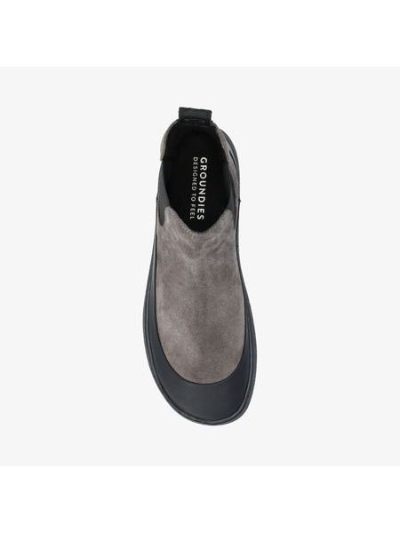 Dámské Barefoot Chelsea GROUNDIES® SIENNA Šedo Černé