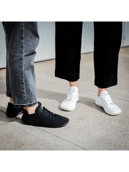 LEGUANO GO White | Barefoot tenisky