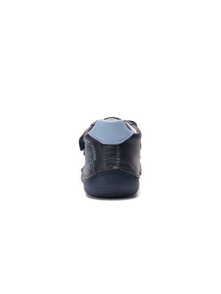 Dětské barefoot celoroční boty D.D.STEP S073-62313A svítící skateboard - podrážka svítící ve tmě