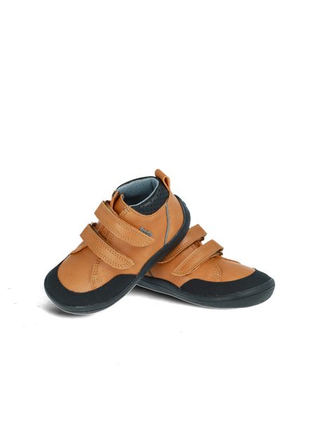 BEDA CELOROČNÍ PLAYFUL Camel | Dětské celoroční barefoot boty