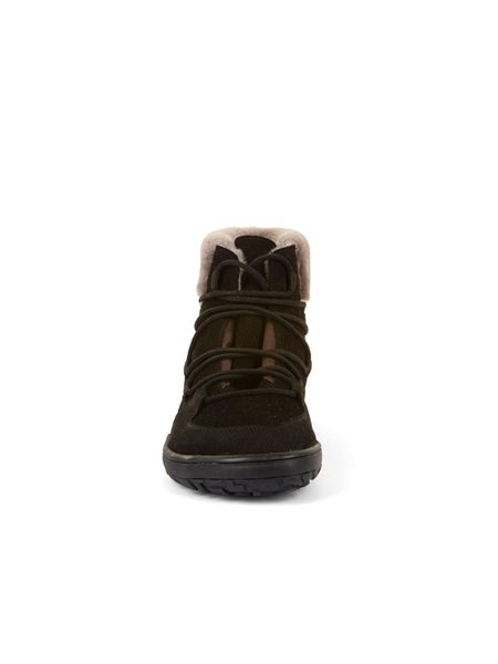 FRODDO UP FURRY W TEX Black | Zimní zateplené barefoot boty