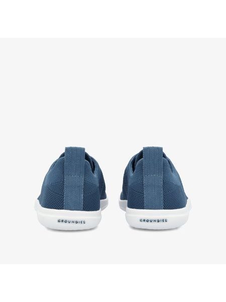 Barefoot Tenisky GROUNDIES® Active Knit Modro Bílé