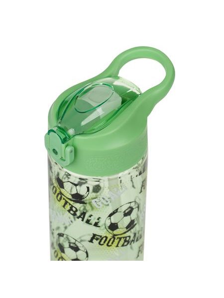 BAAGL Tritanová láhev na pití s brčkem Fotbal 500 ml