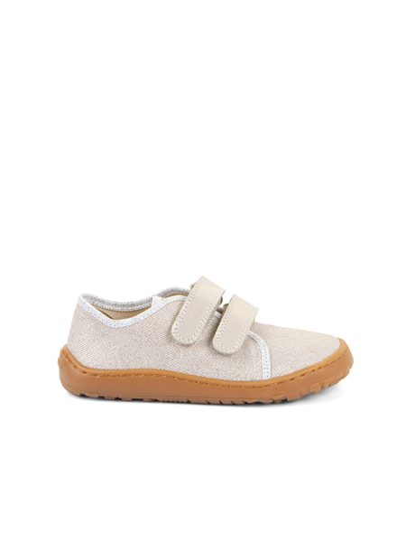 FRODDO SNEAKER CANVAS Gold Shine | Dětské barefoot tenisky