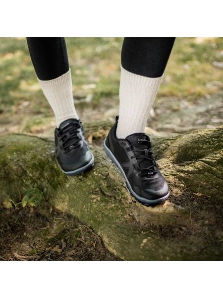 XERO SHOES SCRAMBLER LOW EV Black Steel Gray | Sportovní barefoot tenisky