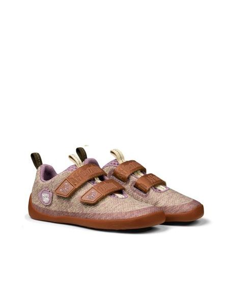 AFFENZAHN SNEAKER KNIT HAPPY CAT Light Pink | Dětské barefoot tenisky