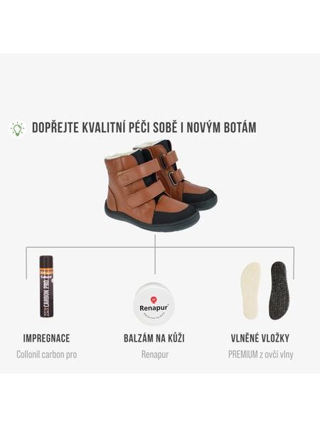 BABY BARE FEBO WINTER Brown Asfaltico